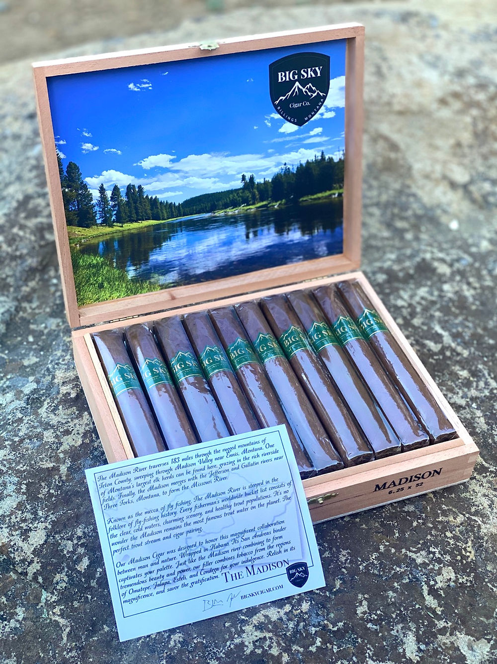 Yellowstone River Box | Big Sky Cigar, Co.